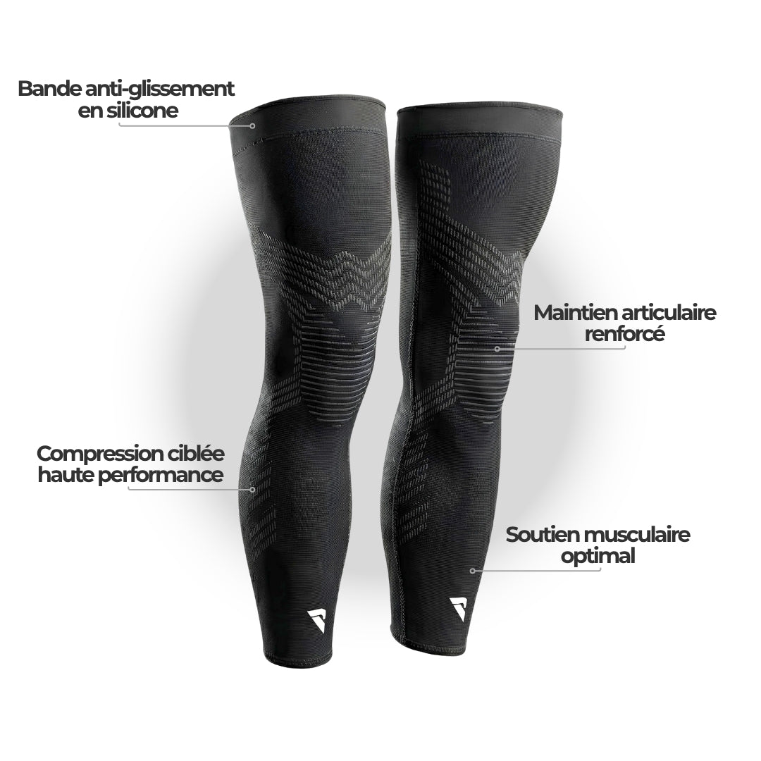 Manchon de compression SHIELD Finissez chaque effort sans douleur — running, padel, crossfit, tennis