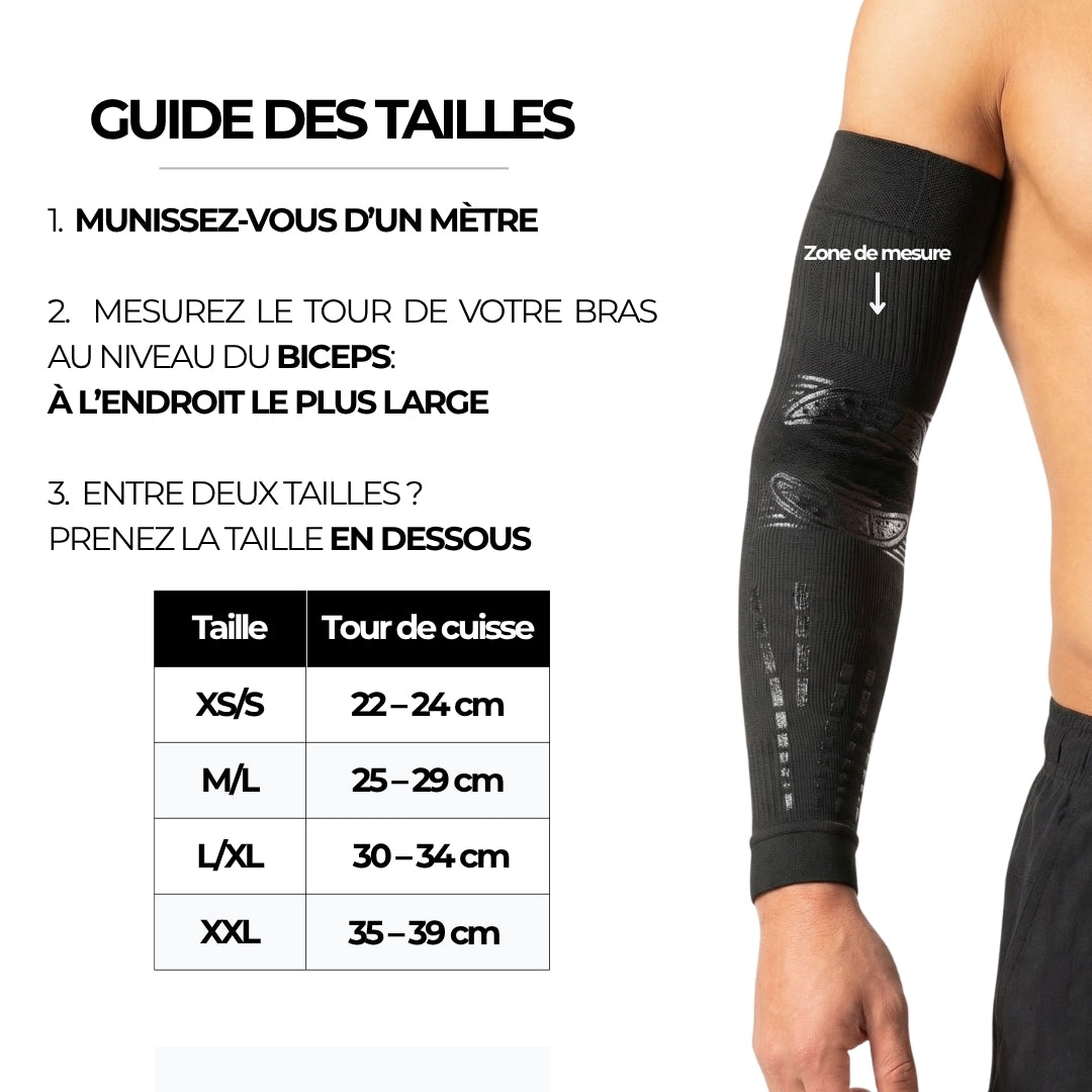 Manchon de compression MOTION — stabilité et confort à chaque mouvement