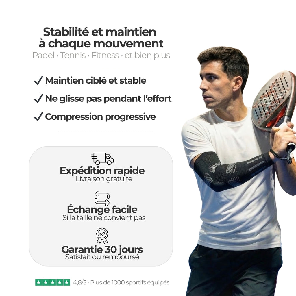 Manchon de compression MOTION — stabilité et confort à chaque mouvement