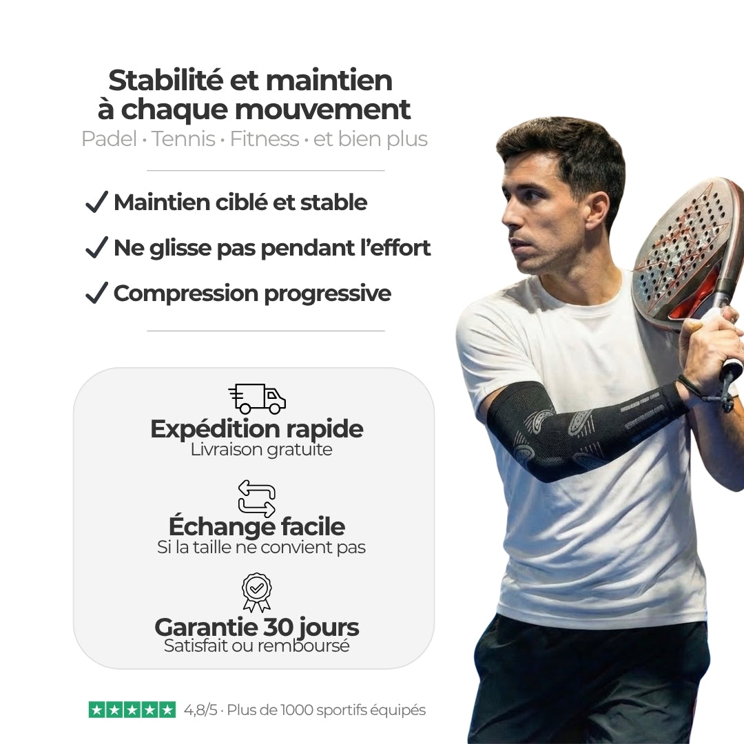 Manchon de compression MOTION — stabilité et confort à chaque mouvement