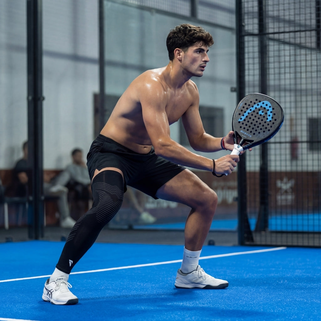 Manchon de compression SHIELD Finissez chaque effort sans douleur — running, padel, crossfit, tennis