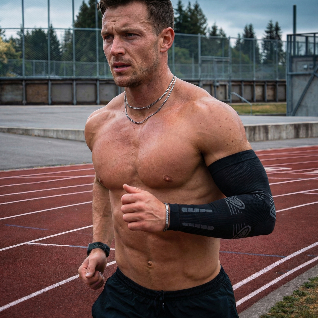 Manchon de compression MOTION — stabilité et confort à chaque mouvement